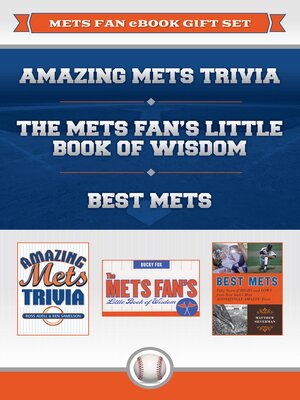 cover image of Amazing Mets Fan eBook Gift Set